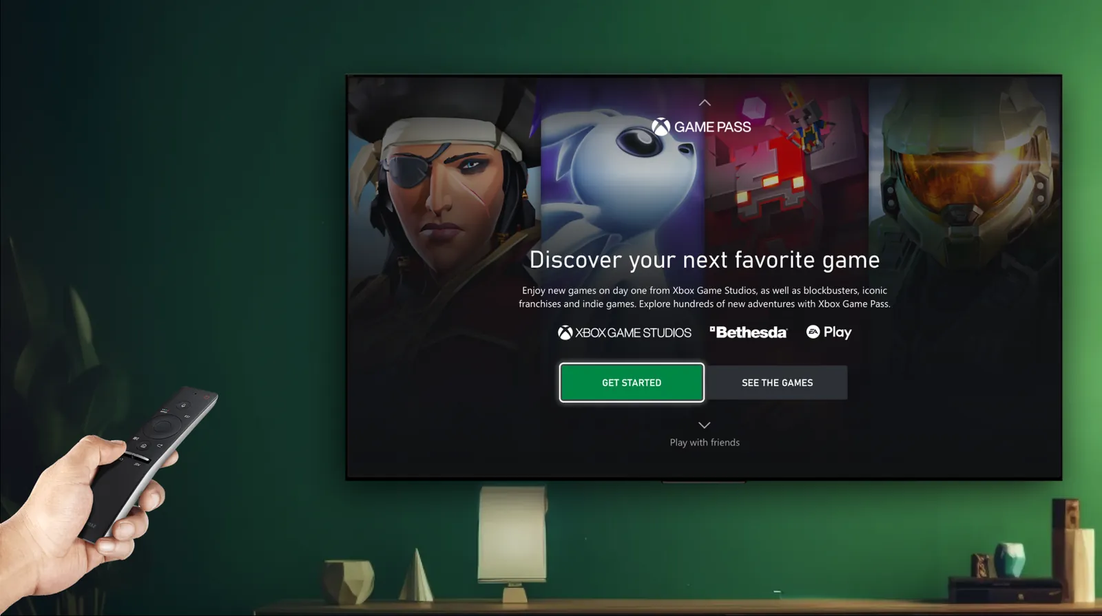 Discover your next favorite game slide on TV.